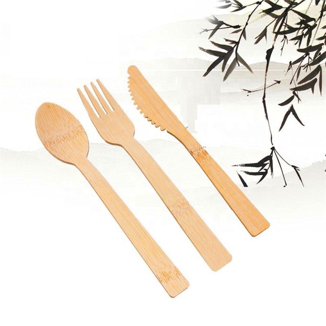 Disposable Tableware Wood 2