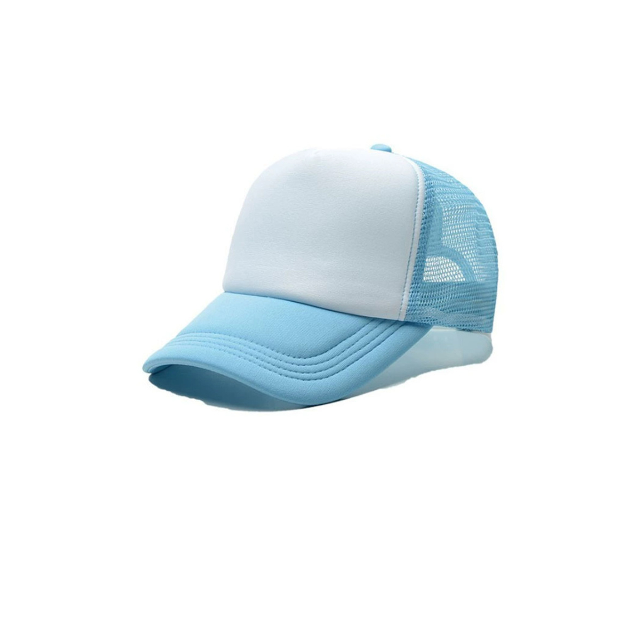 Polyester Cotton Mesh Back Baseball Cap 10.5 x 7.5 x 5.3" 12
