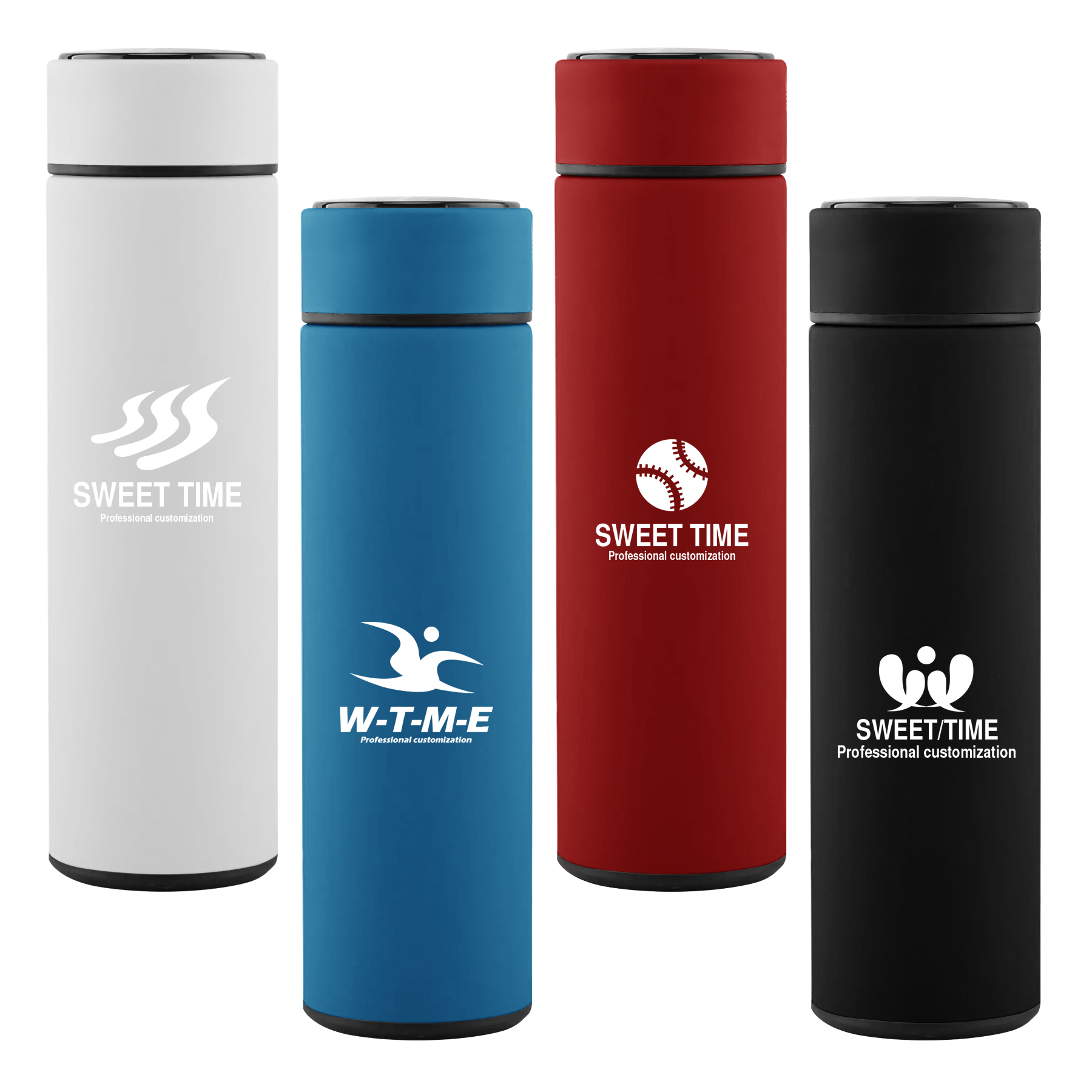 304 Stainless Steel Vacuum Insulated Water Bottle, custom water bottle with logo imprint 2