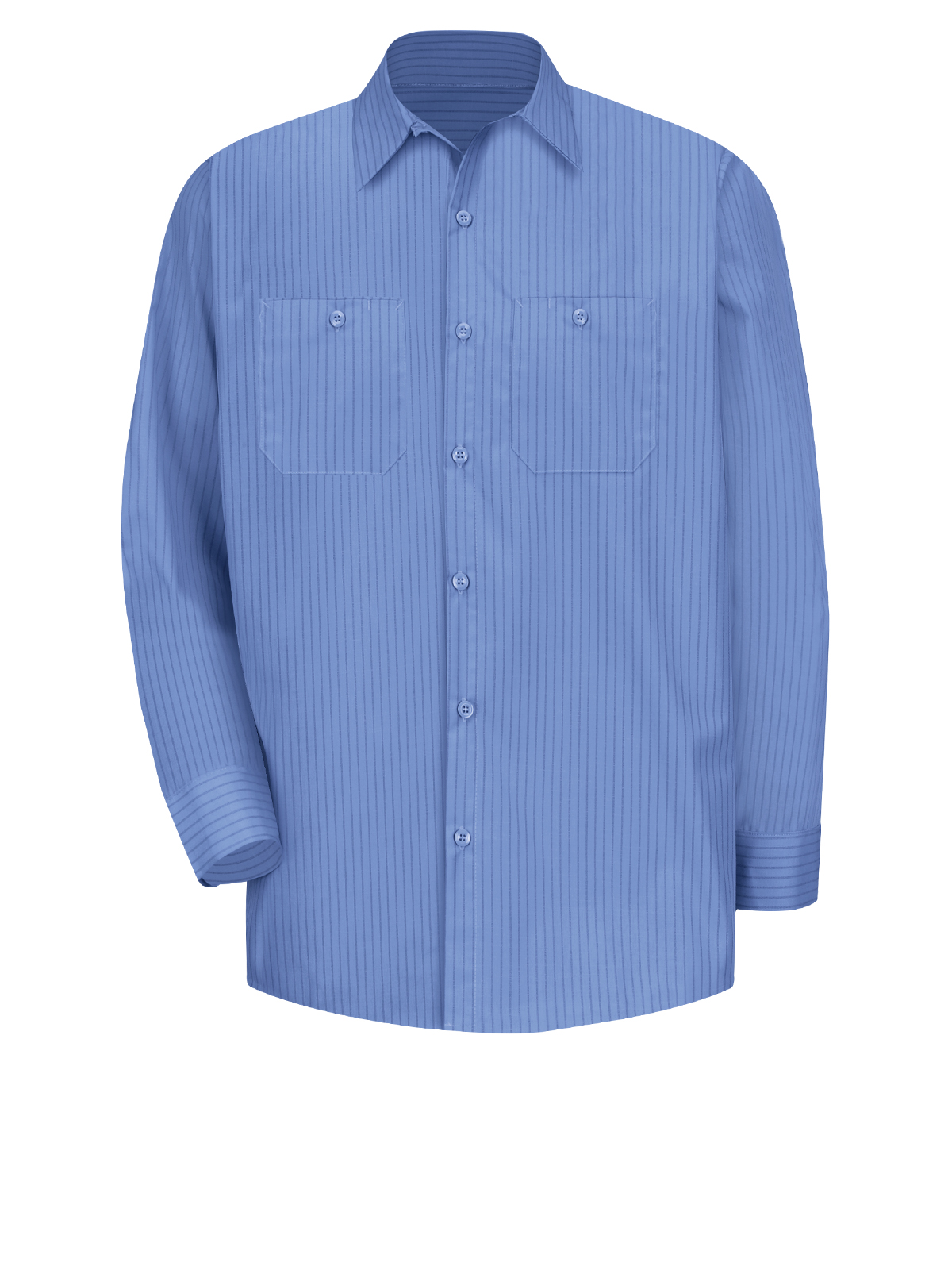 Red Kap Shirts -  Men's Long Sleeve Industrial Work Shirt 1