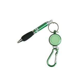 Stretchable Pen With Carabiner 7