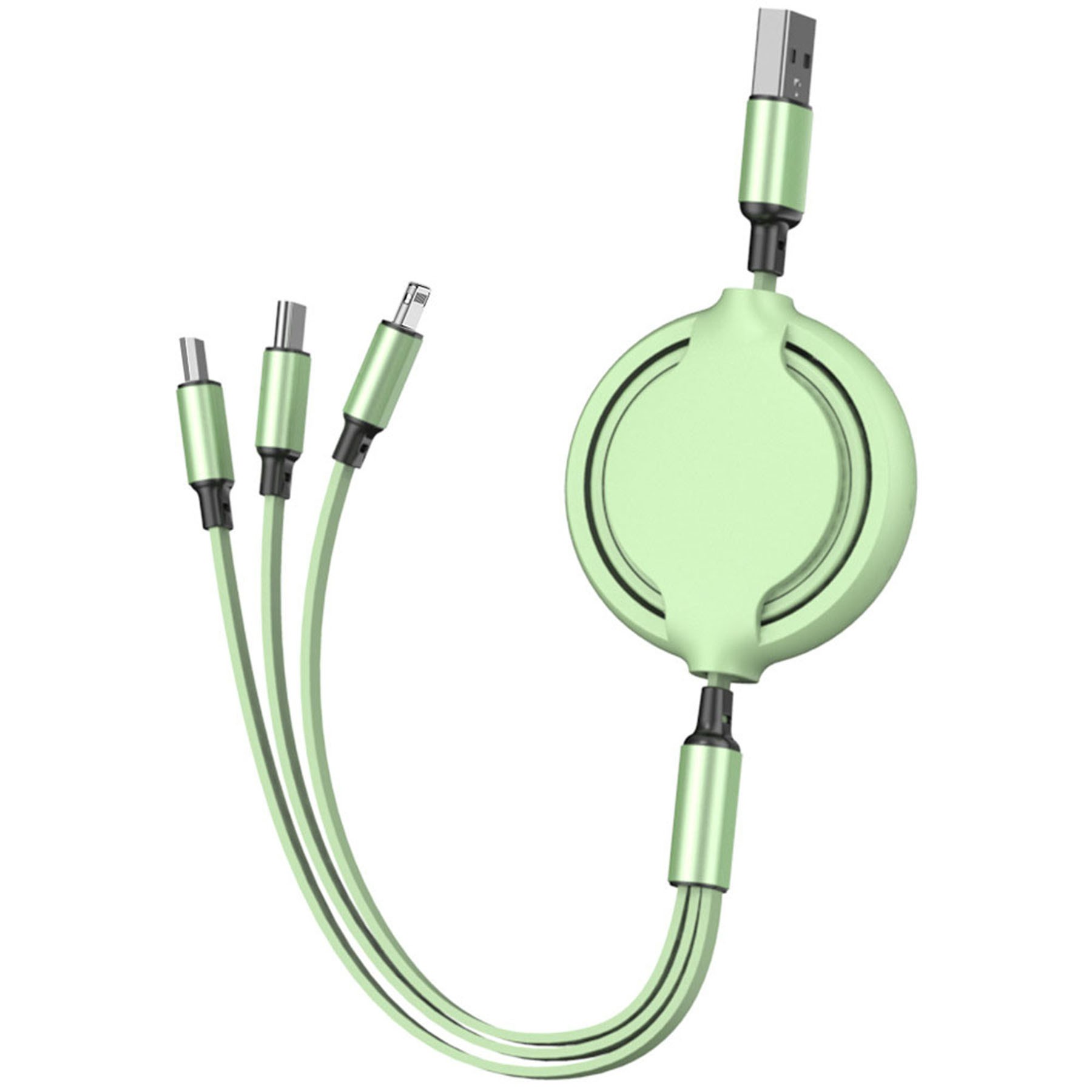 3 in 1 Retractable Charging Cable 2