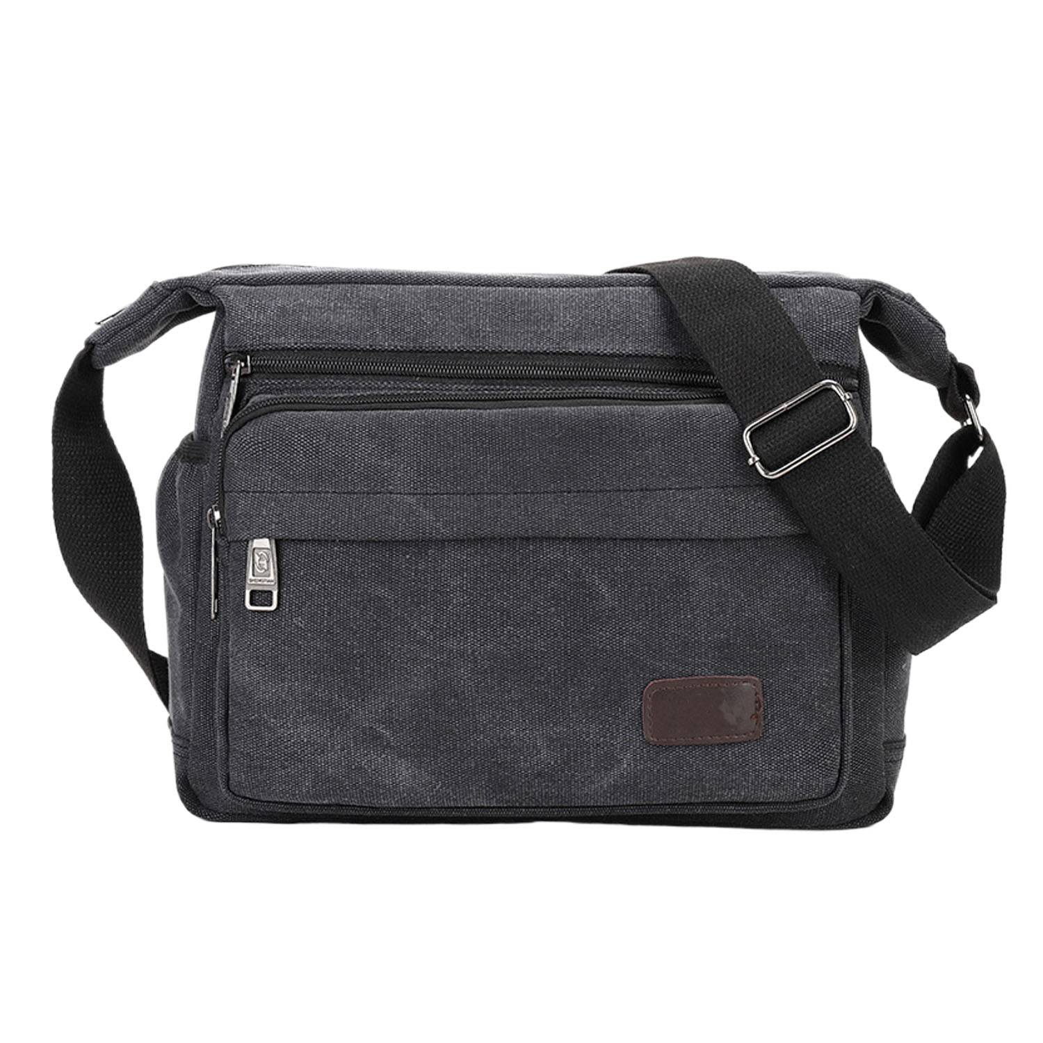 Canvas Crossbody Messenger Bag 3