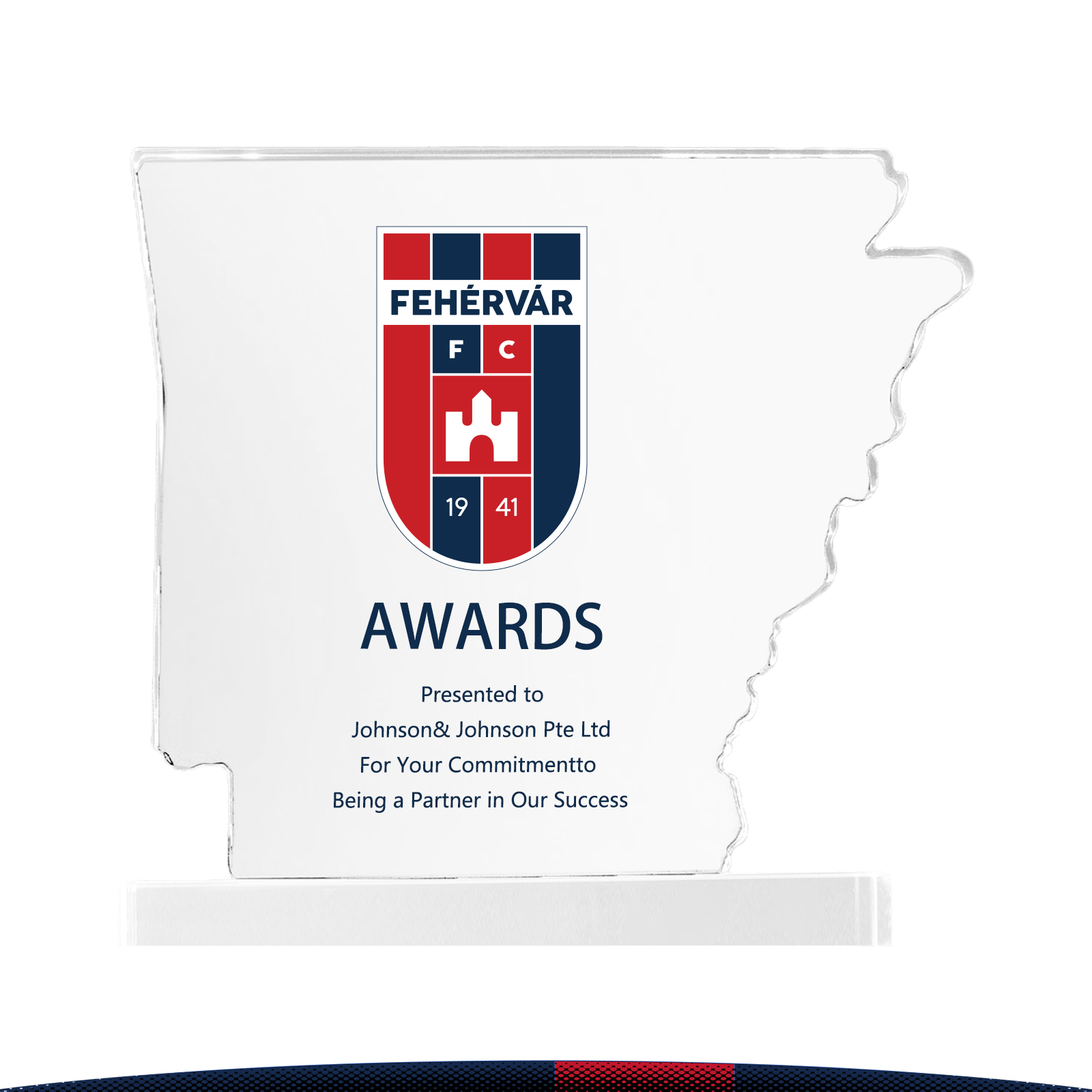 Welden Arkansas Crystal Award 4