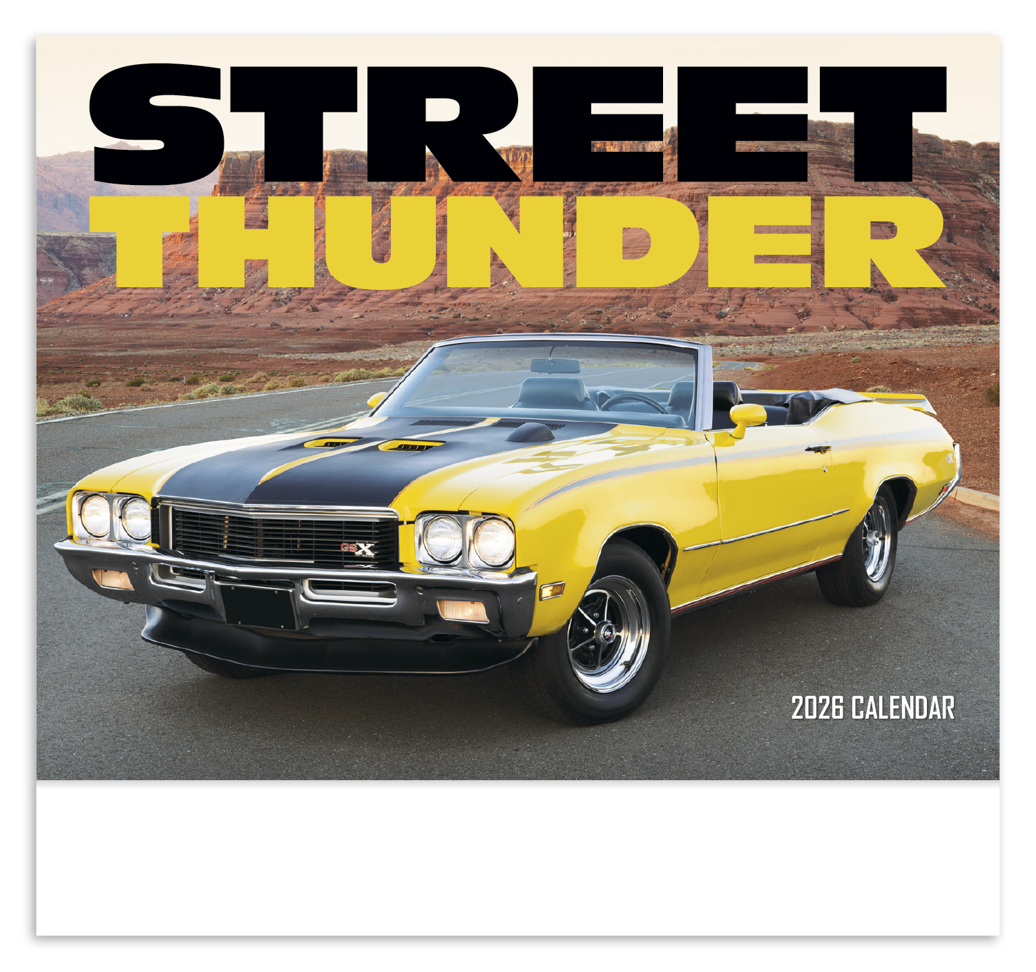 HotLine® Products Street Thunder Appointment Calendar - Stapled 17