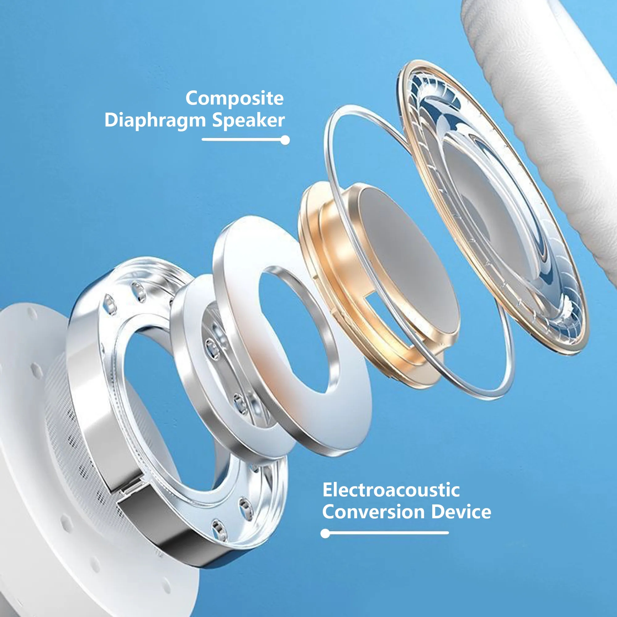 Foldable Wireless Over Ear Headphones 1