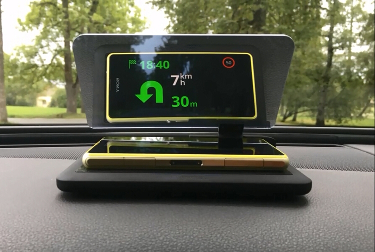 6315HUD Heads-Up Display Smartphone Holder 4