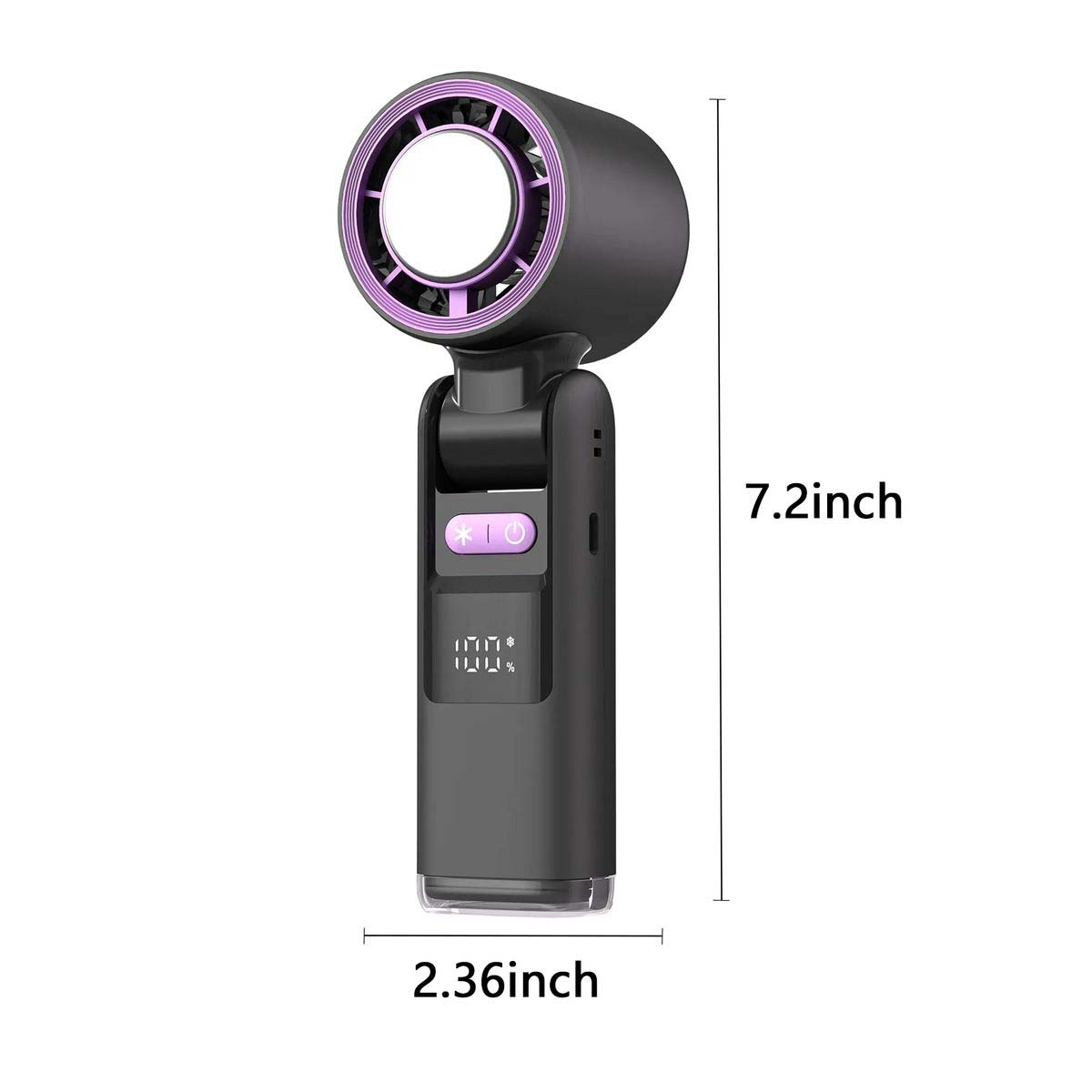 Rechargeable Fan with Long Lasting 4000mAh Battery 3