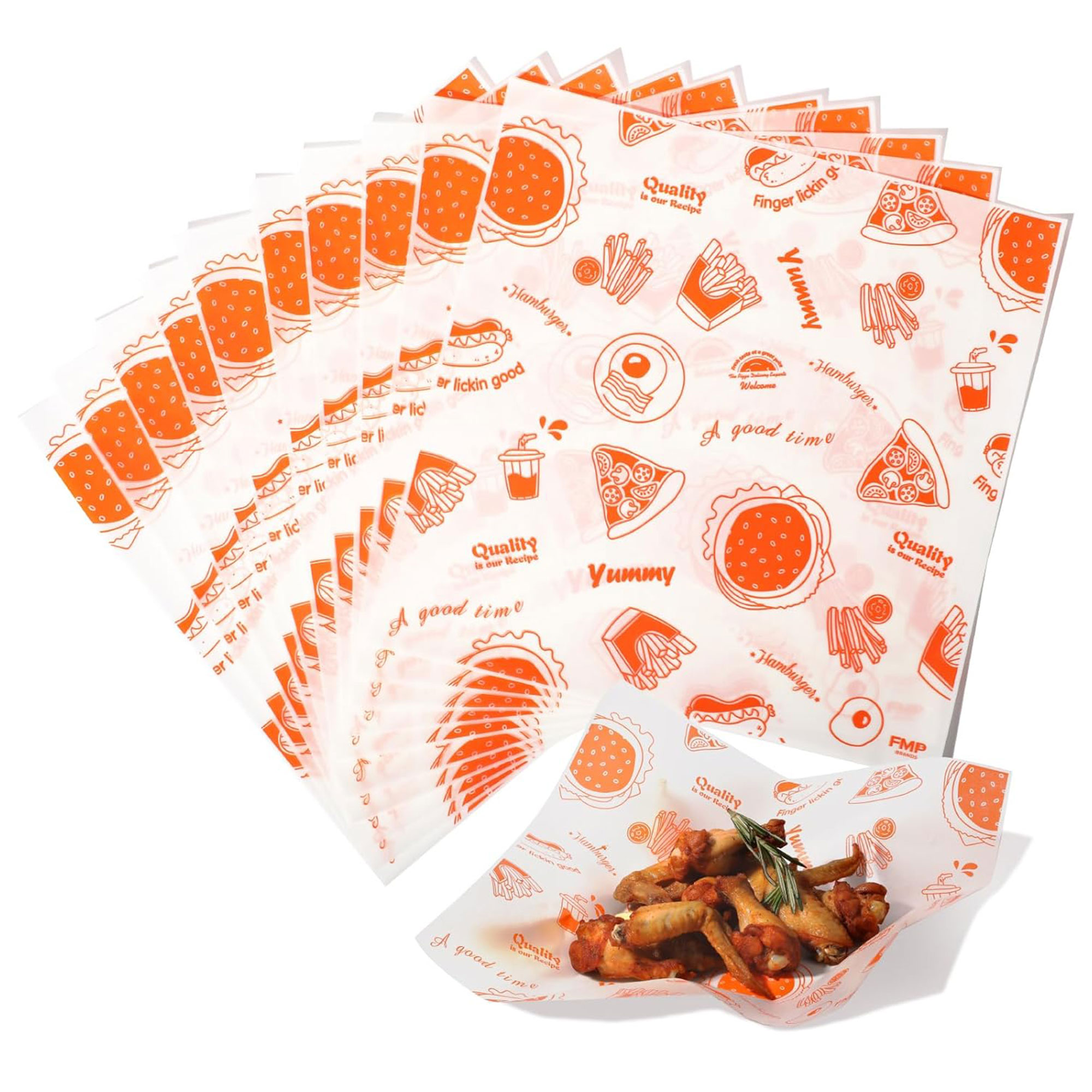 12 x 12 Inch Deli Wax Paper 4