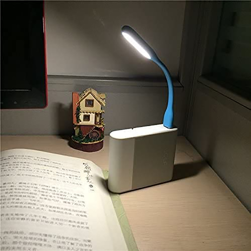 Portable USB LED Night Light Lamp w/Flexible Arm 19