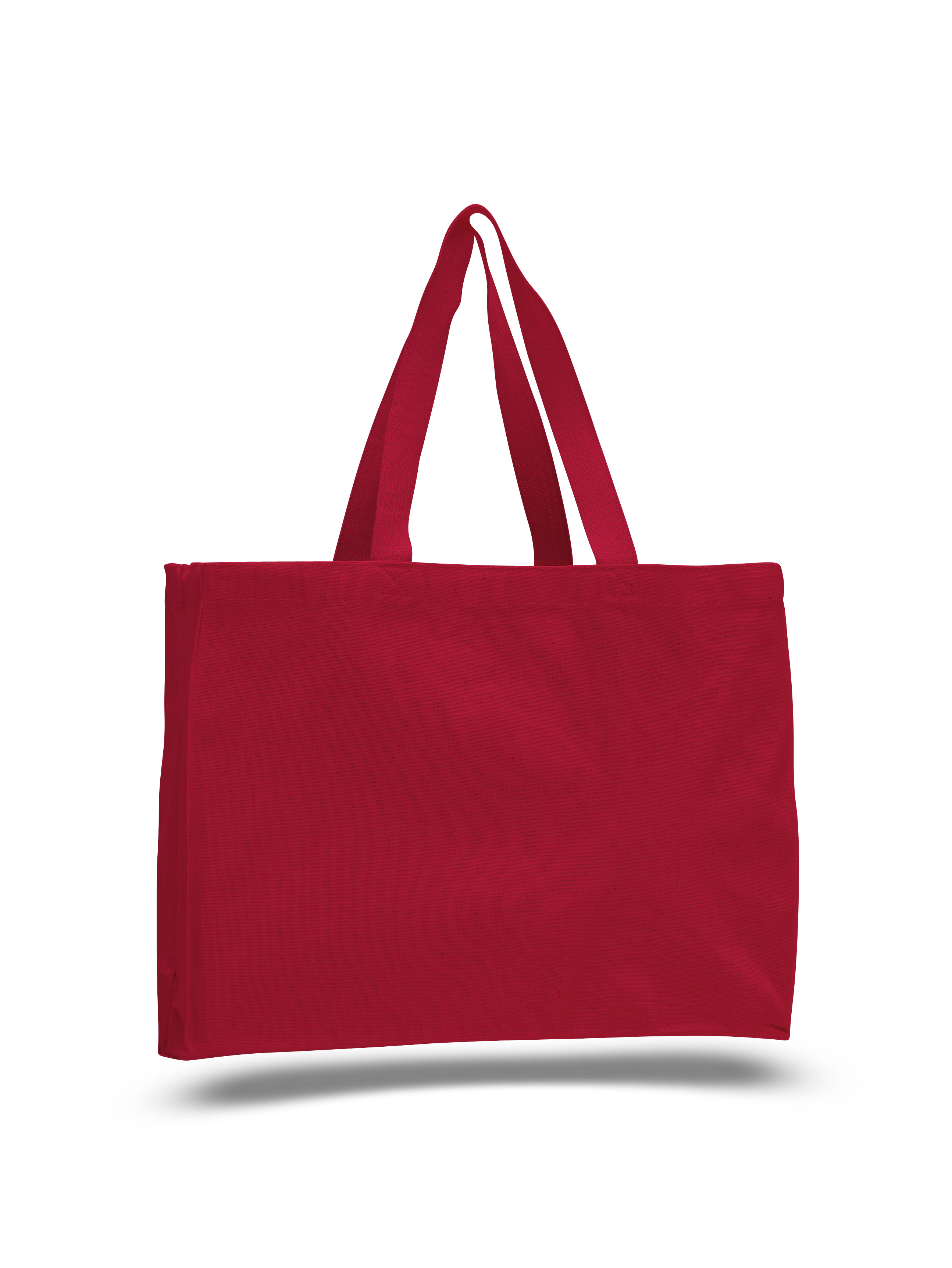 Heavy 12 oz. Cotton Canvas Gusset Tote Bag - Colors, custom tote bag with logo imprint 2
