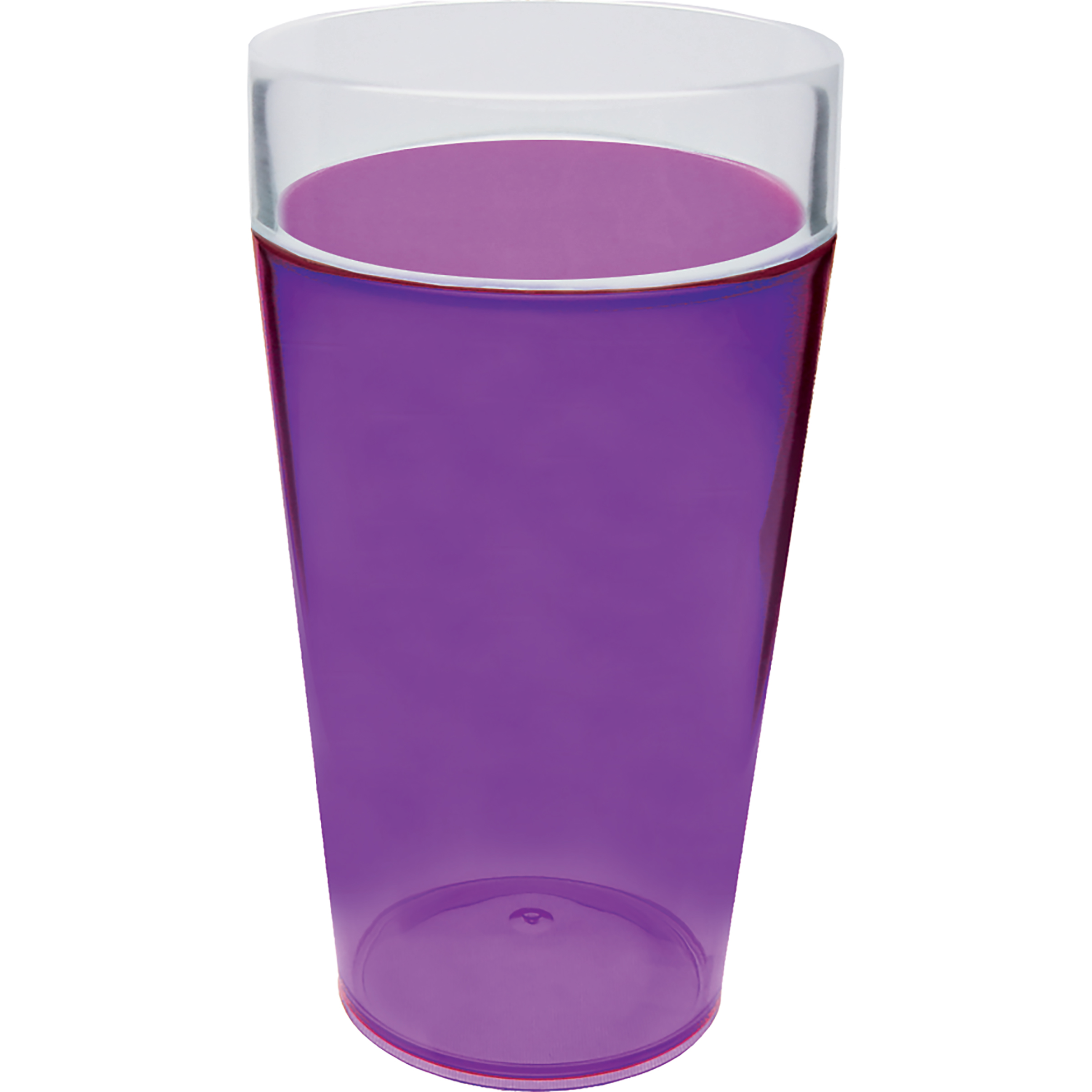 20oz Plastic Mix and Match Rim Color Cup 14