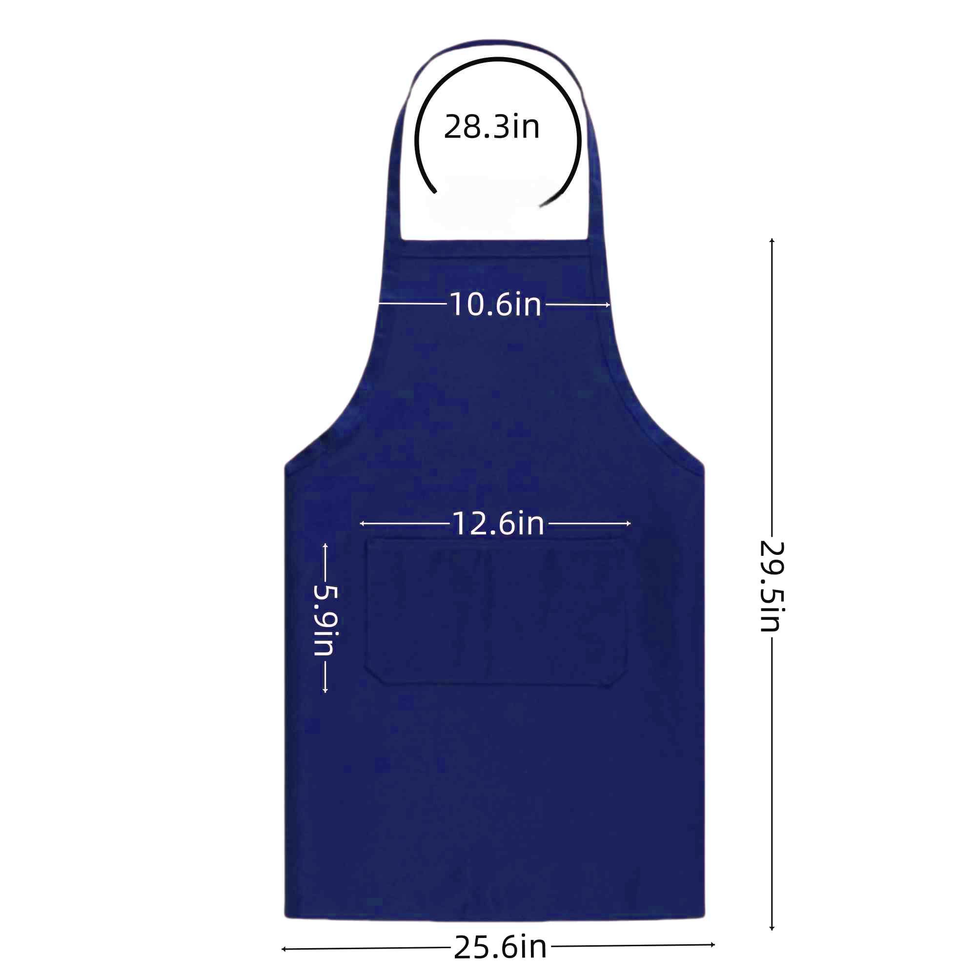 Adjustable Neck Strap Chef Apron 3