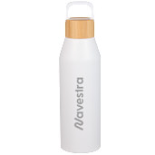 Aspen 24 oz Recycled Bottle w/ FSC® 100% Bamboo Li 17