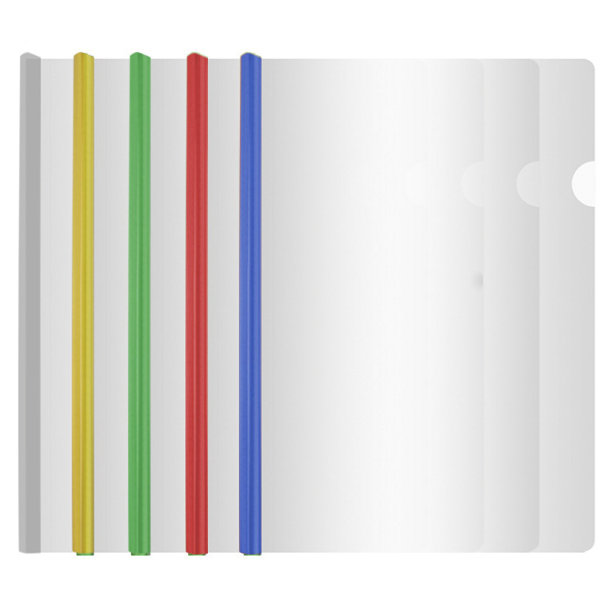 Transparent Polypropylene Duotang Report Cover 1