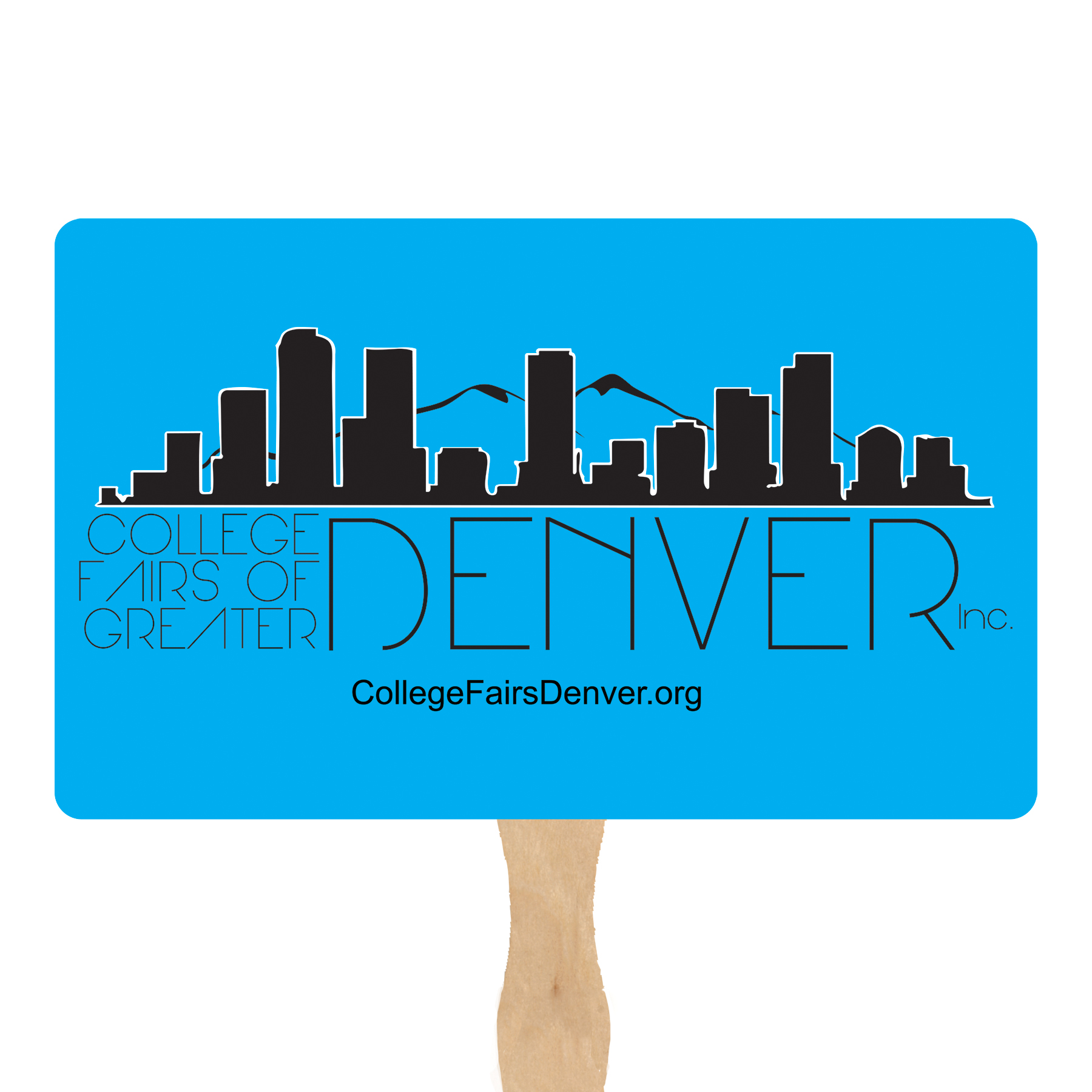 Stock 9"x7" Horizontal Shaped Fan