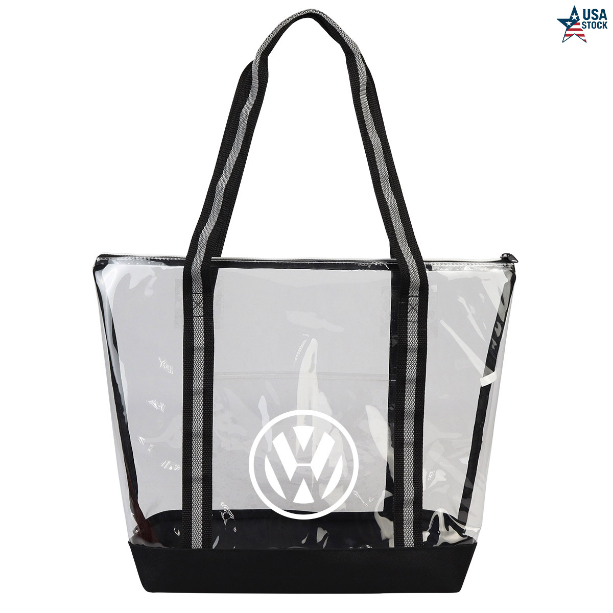 ClearView DailyMate Zippered Clear Tote 1