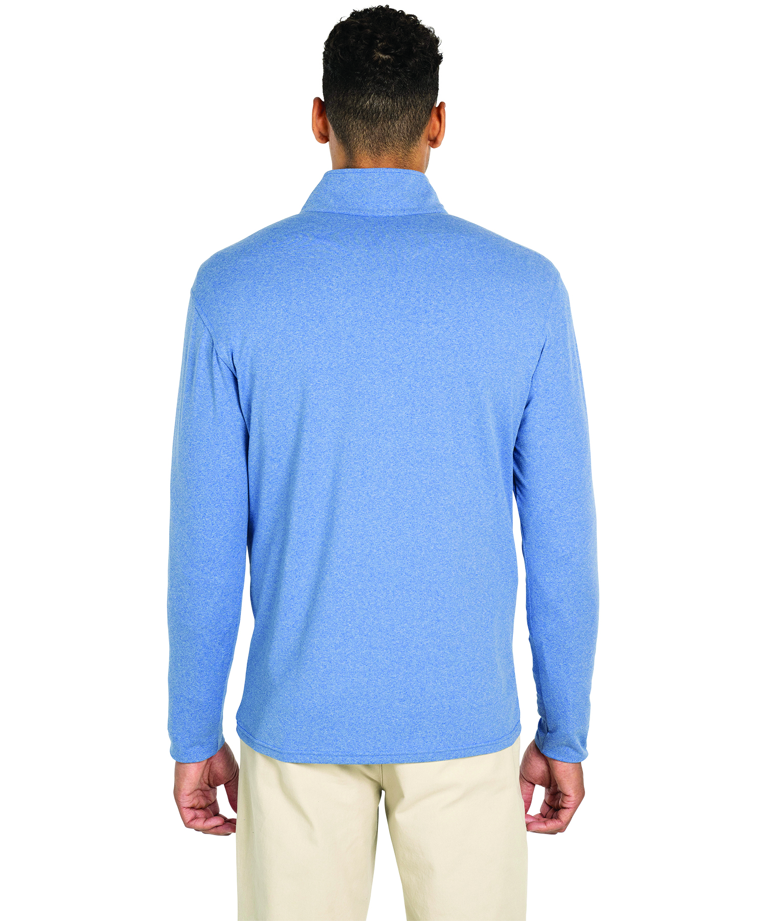 Men's Heathered Eco-Logic Stretch Quarter Zip, custom hoodie or sweatshirt with logo imprint 52