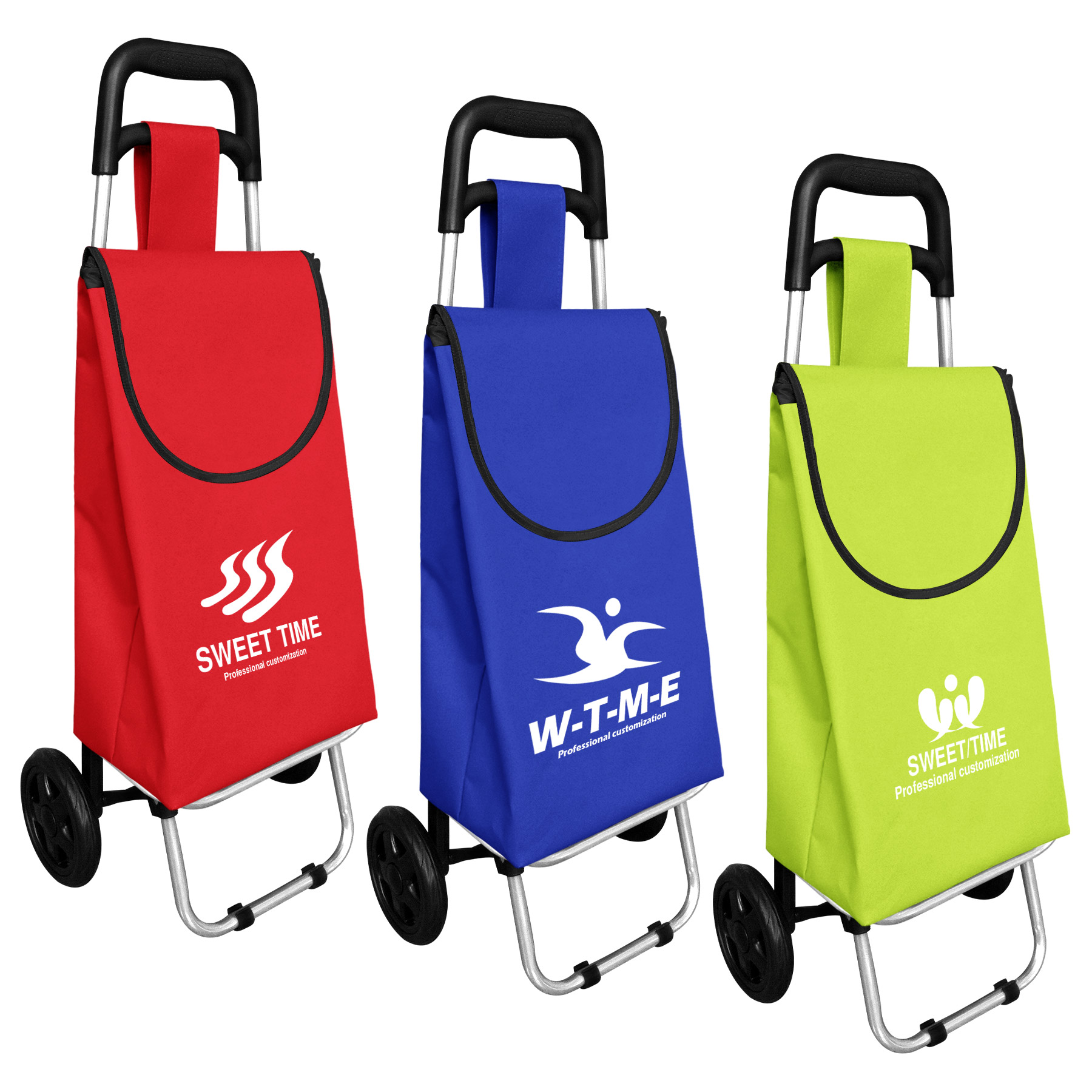 Folding Trolley Bag With Wheels 1