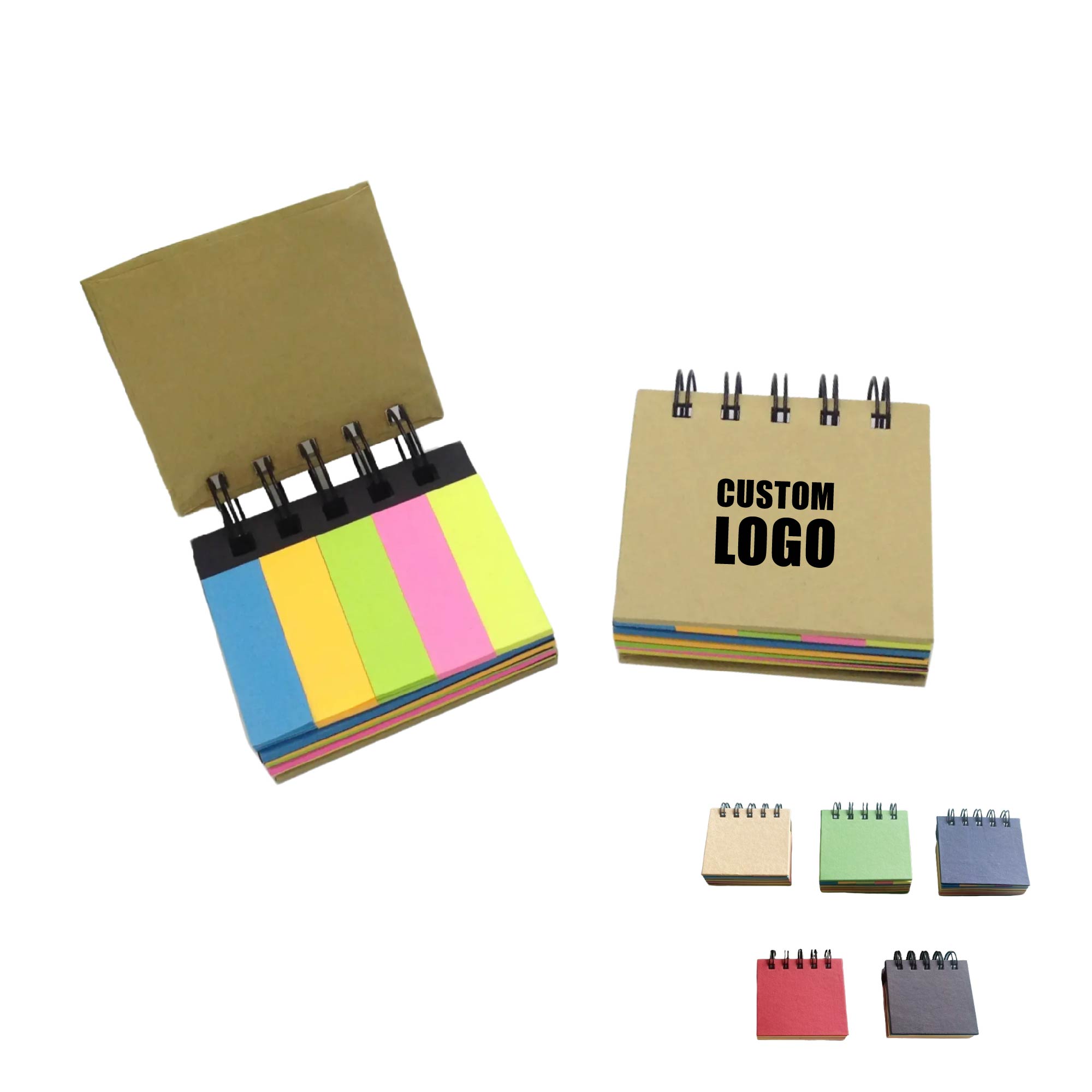 MOQ 10 pcs Multi-Color Pocket Memo Pad 1