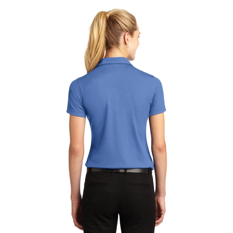 Sport-Tek Women's Dri-Mesh V-Neck Polo. 20