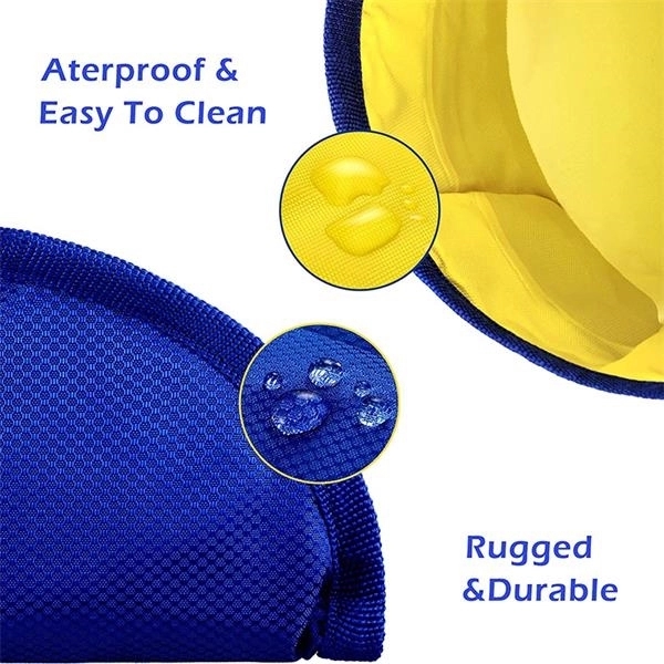 Collapsible Pet Bowl w/Zipper 1