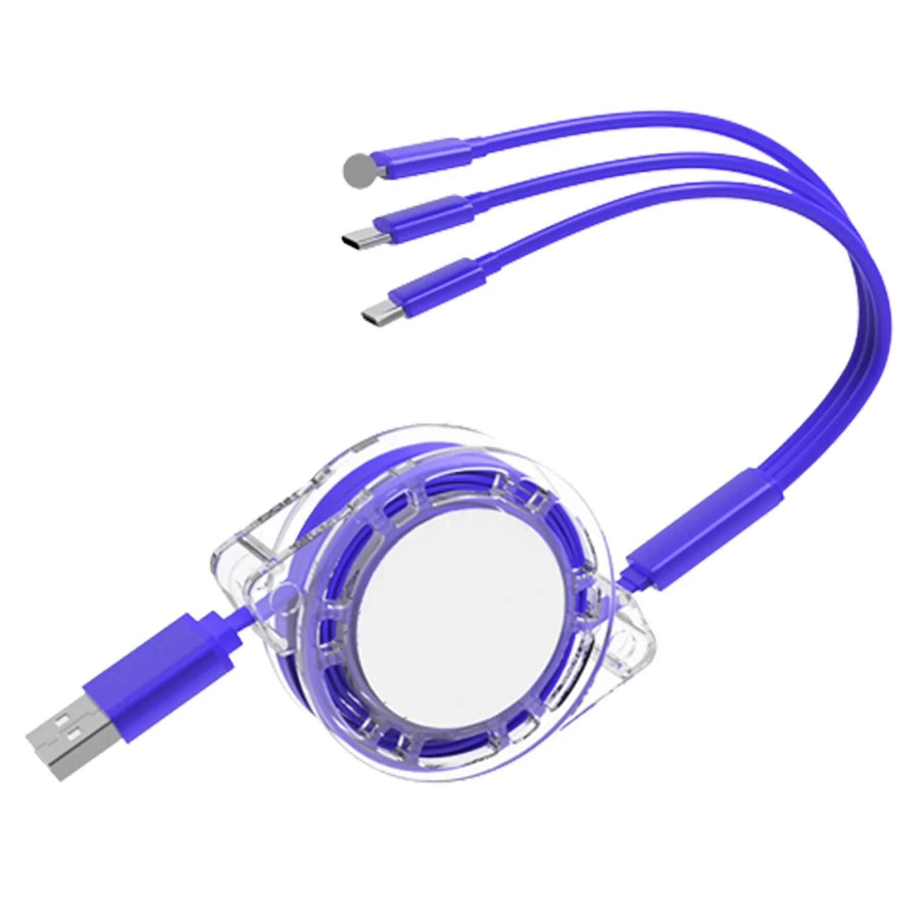 39.37 Inch 3 In 1 Retractable Charging Cable 6