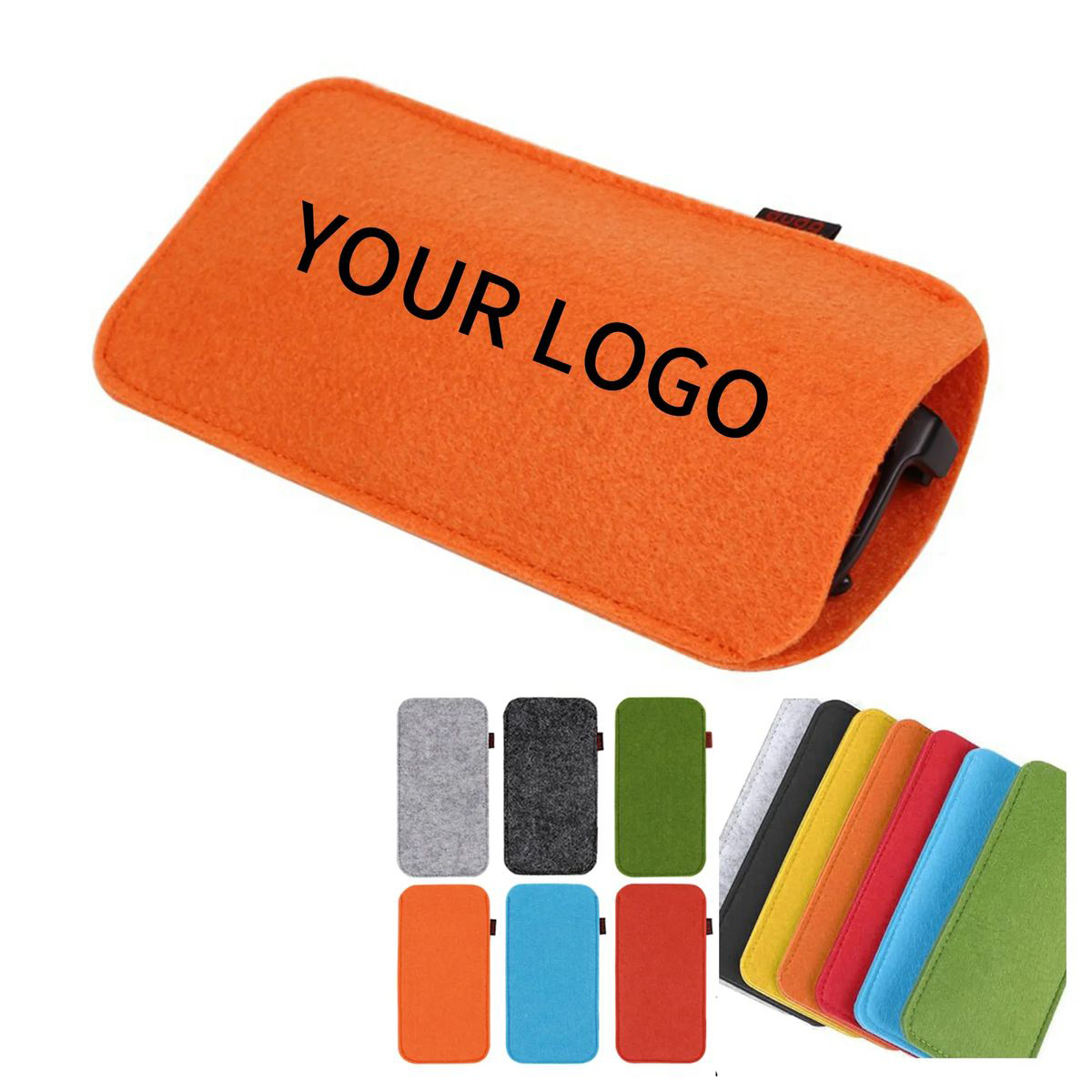 Lightweight Felt Pouch for Sunglasses Storage 2