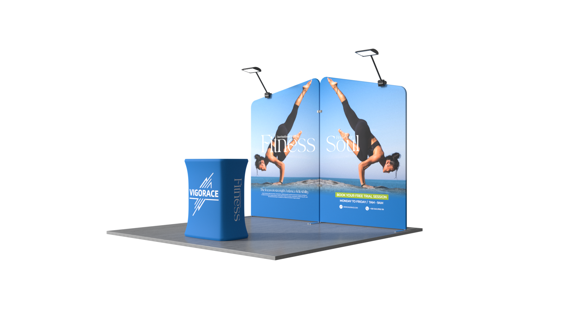 10'x10' Tradeshow Booth Kit - M Kit 3