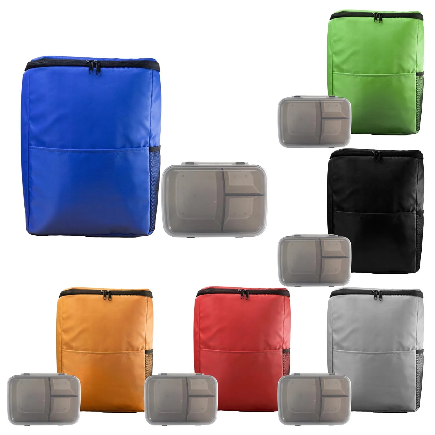 Sporty Recycled Lunch To Go Set 6