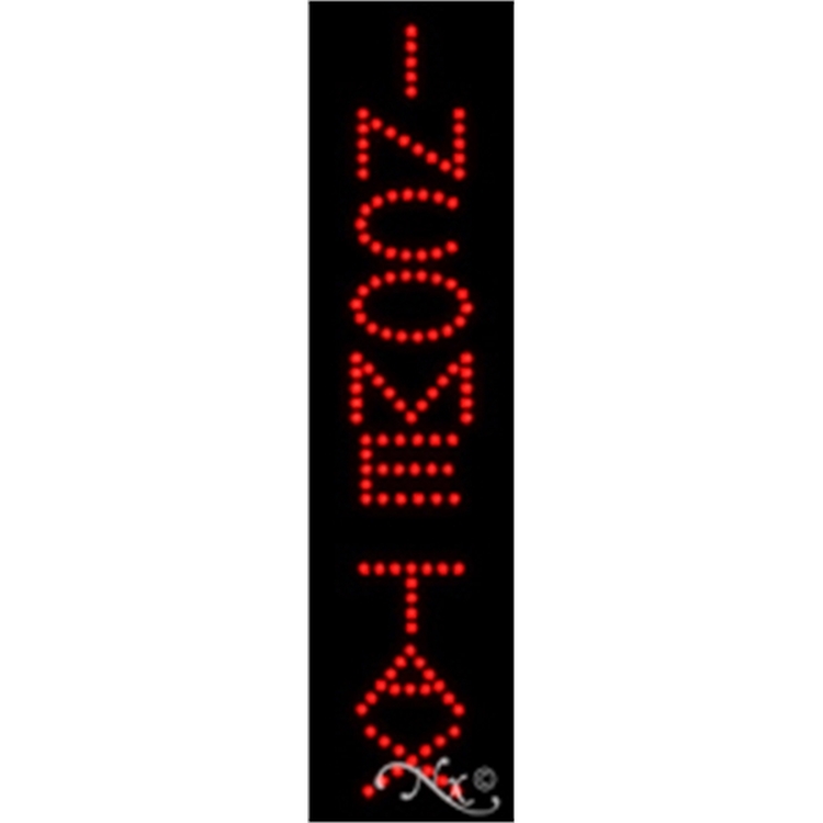 Income Tax Economic LED Sign 2