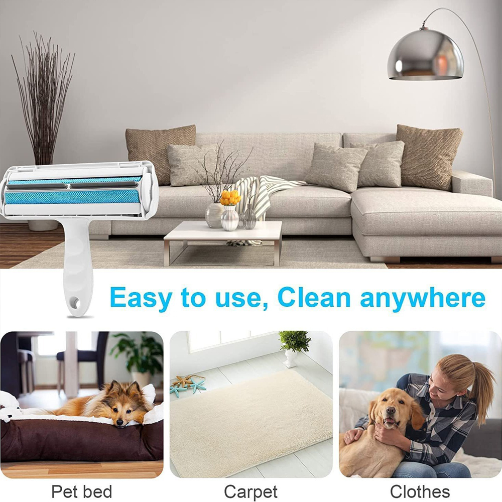 Washable Pet Hair Removal Drum Brush 2