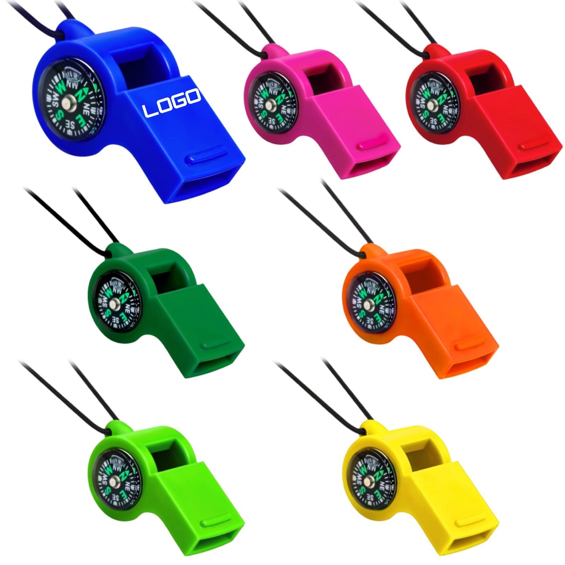Emergency Whistle With Compass 2
