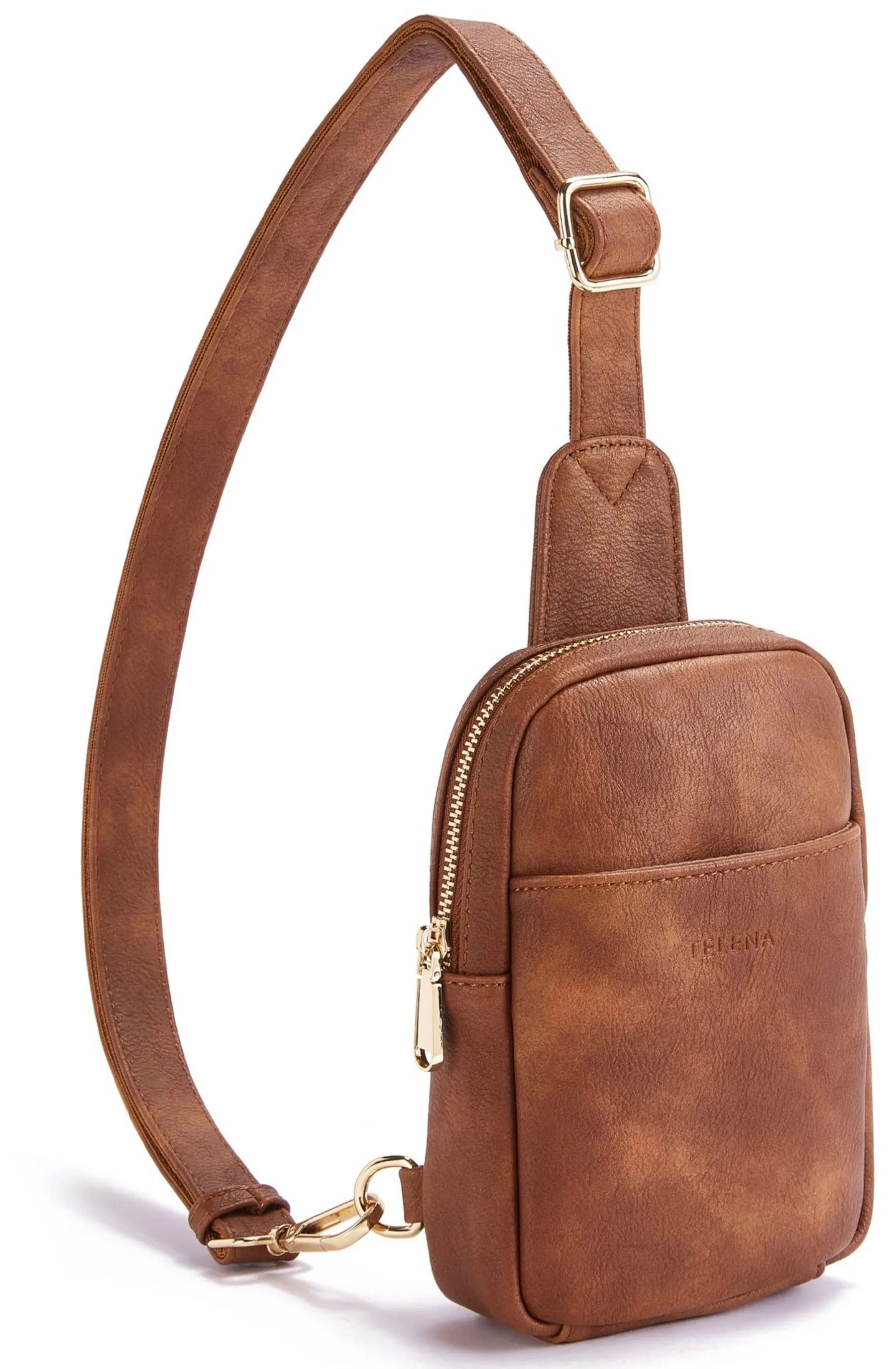Leather Crossbody Fanny Packs Chest Bag 8