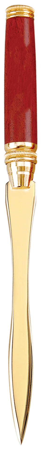 Terrific Timber-11 Wooden Letter Opener with Sunk-Relief Gold Trims 5