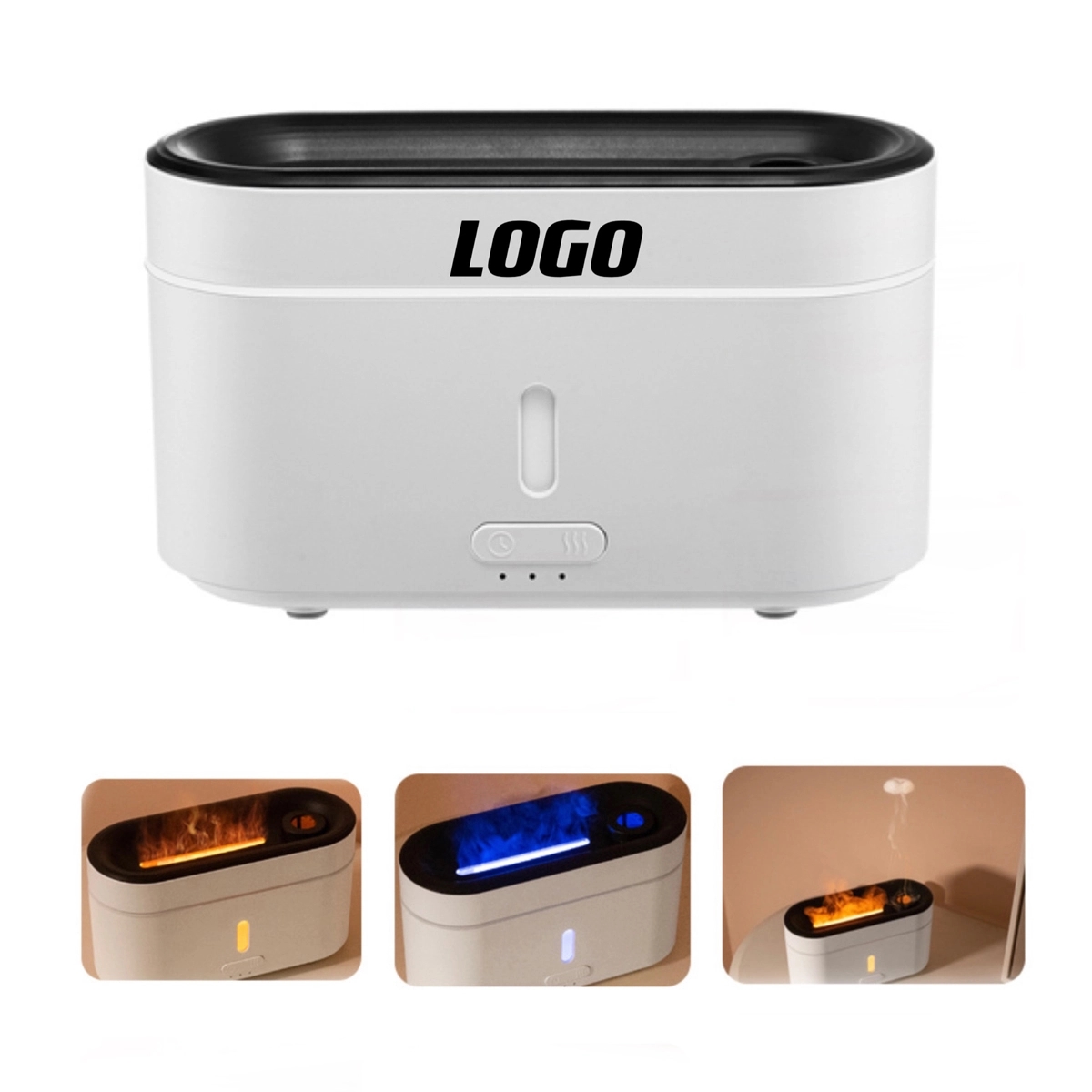 Flame Aroma Humidifier Diffuser 2