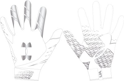Men's UA F7 Football Gloves 2