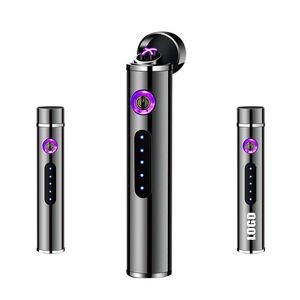 Sleek Stick Electric Arc Lighter With Flip Cap And USB Charging 19