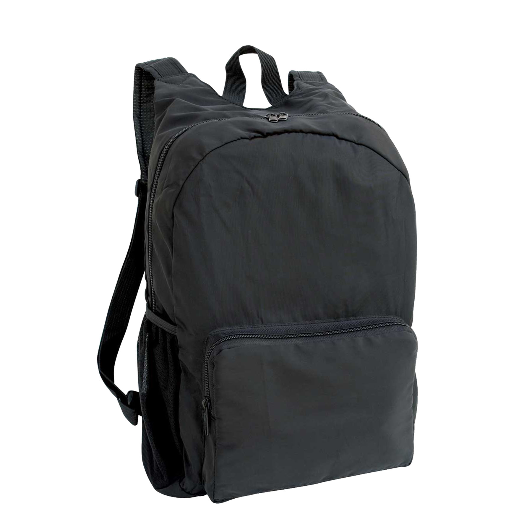 230D Nylon Foldable Lightweight Backpack w/Zippered Front Pocket 6