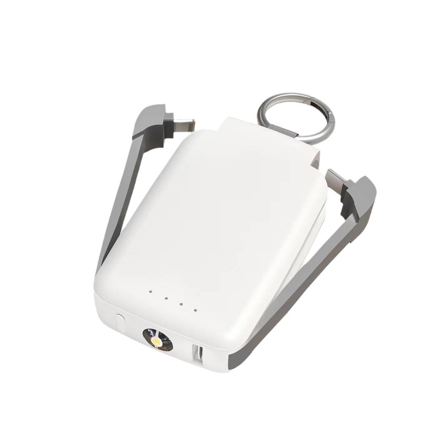 Multi-Function Keychain Power Bank with LED Light & GPS 3
