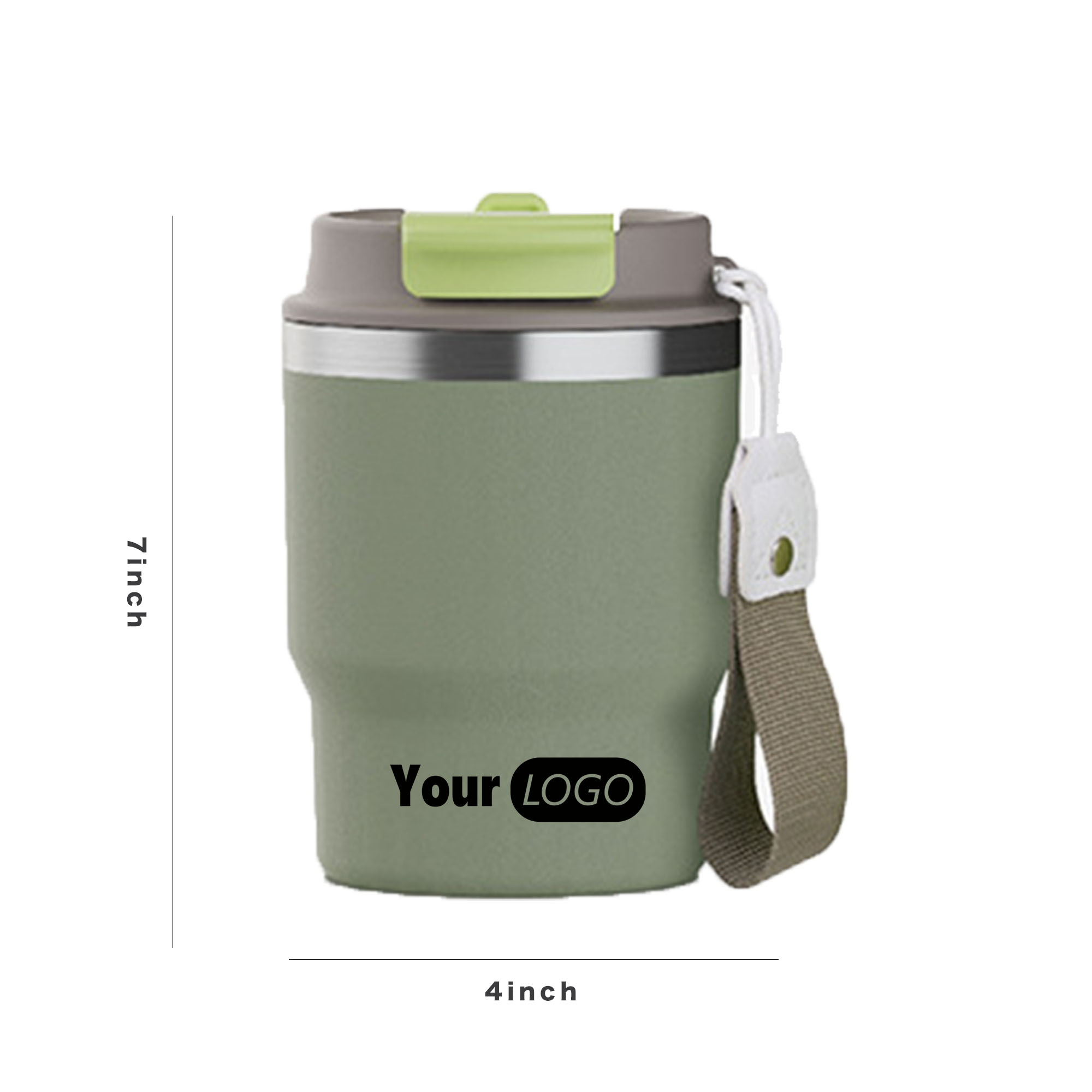 Stainless Steel Car Coffee Insulated Cup 2