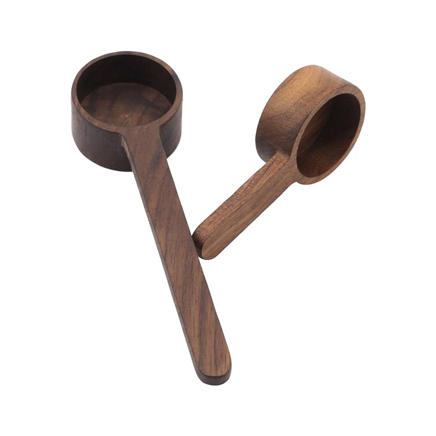 Walnut Short Handle Coffee Bean Measuring Spoon 5