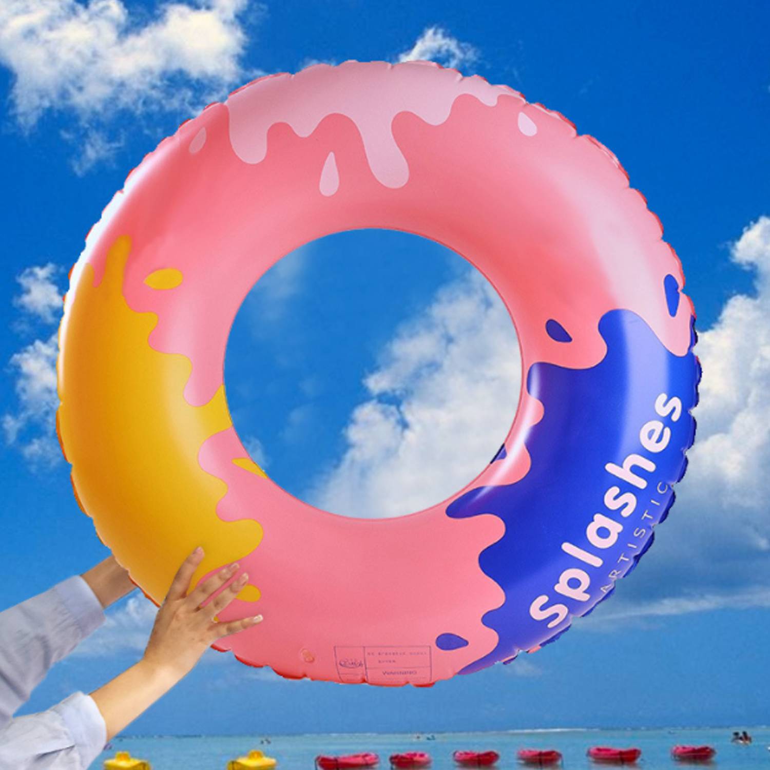 Summer Party Inflatable Pool Floats Ring 2