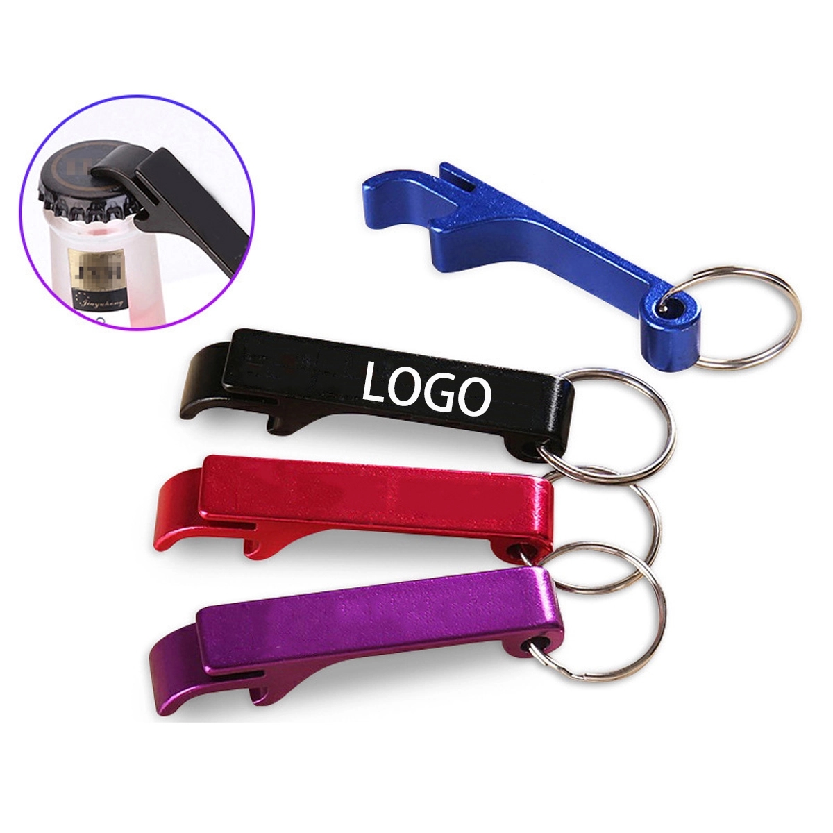 Premium Metal Keychain Bottle Opener 4
