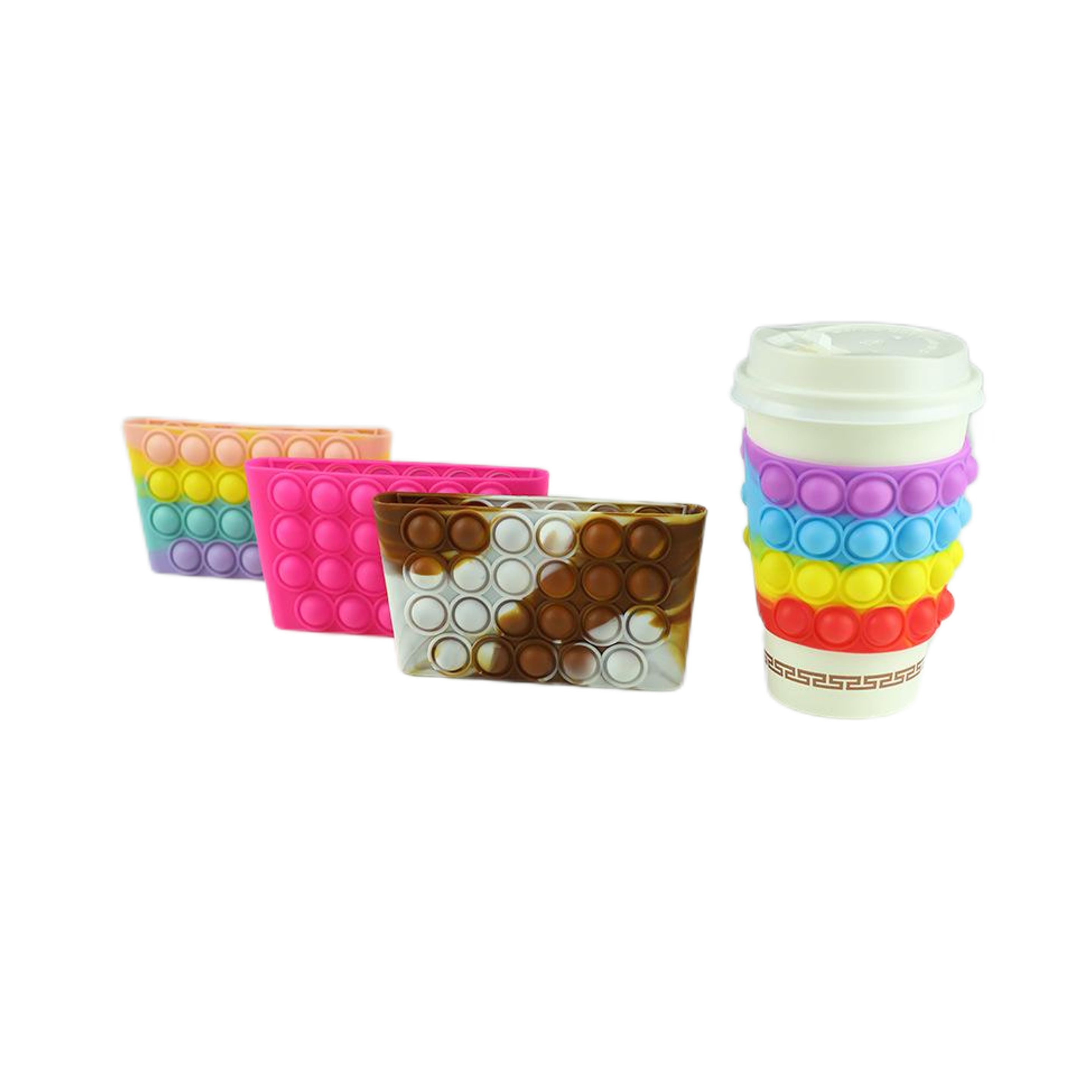 Silicone Coffee Cup Sleeve (direct import) 5
