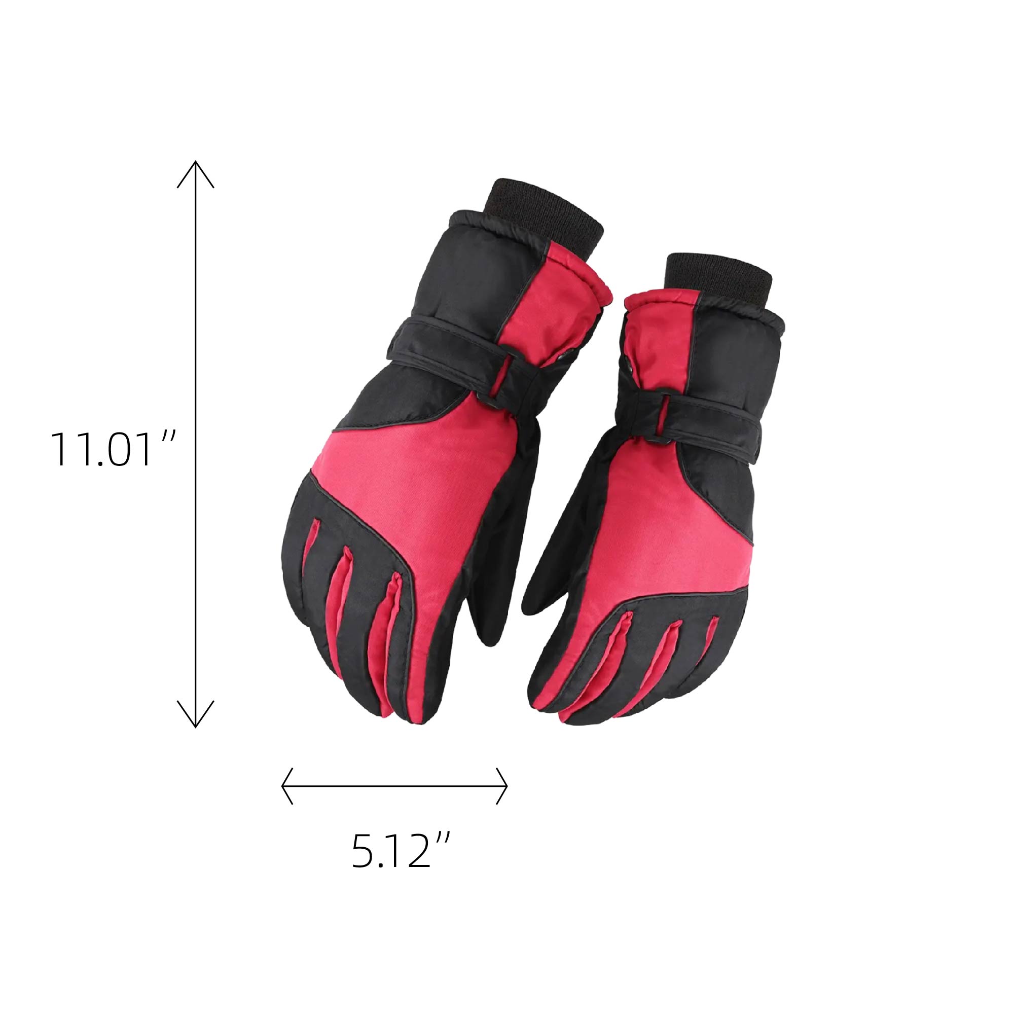 MOQ 10 pcs Touchscreen Snowmobile Glove 3