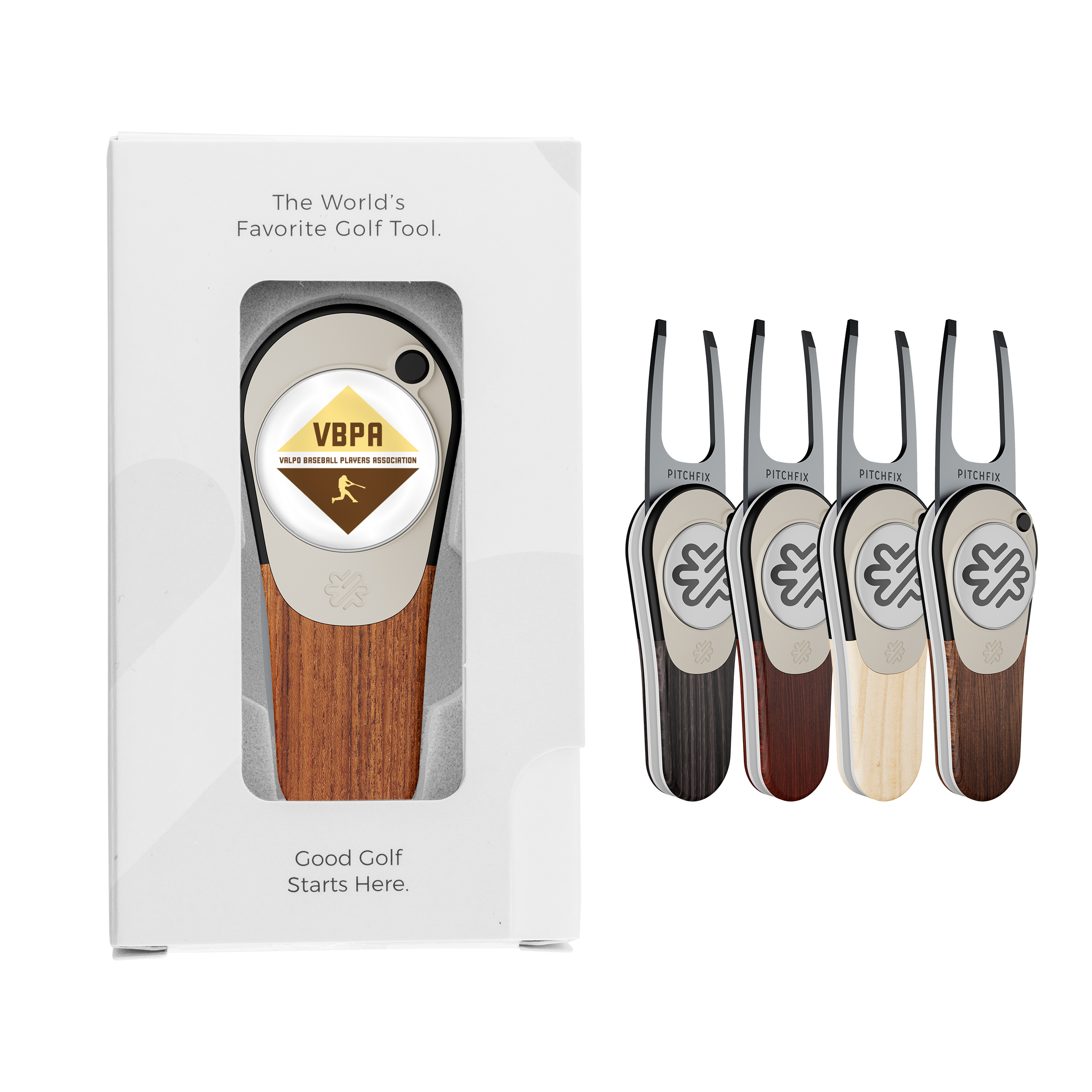 Pitchfix Woodie Golf Divot Repair Tool in Gift Box 7