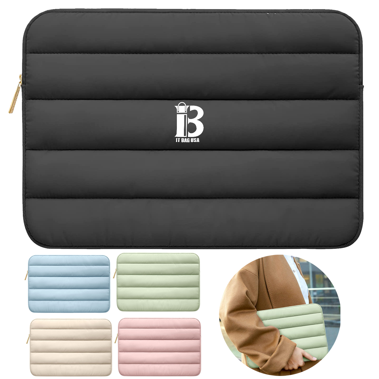 Carrying Case Laptop Sleeve for Women. 4