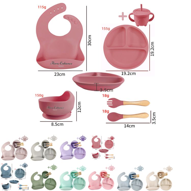 Silicone Baby Feeding Set 1