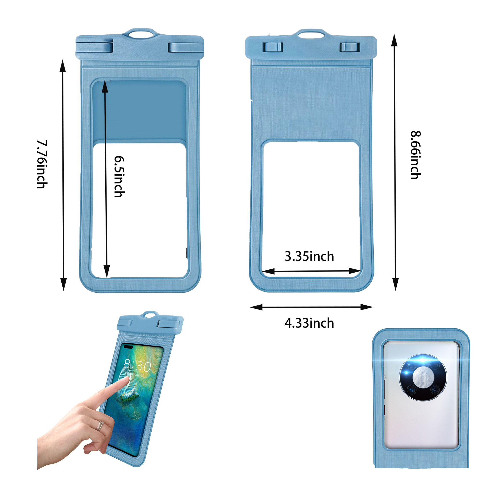 MOQ 30 Waterproof Pouch for Phone 3